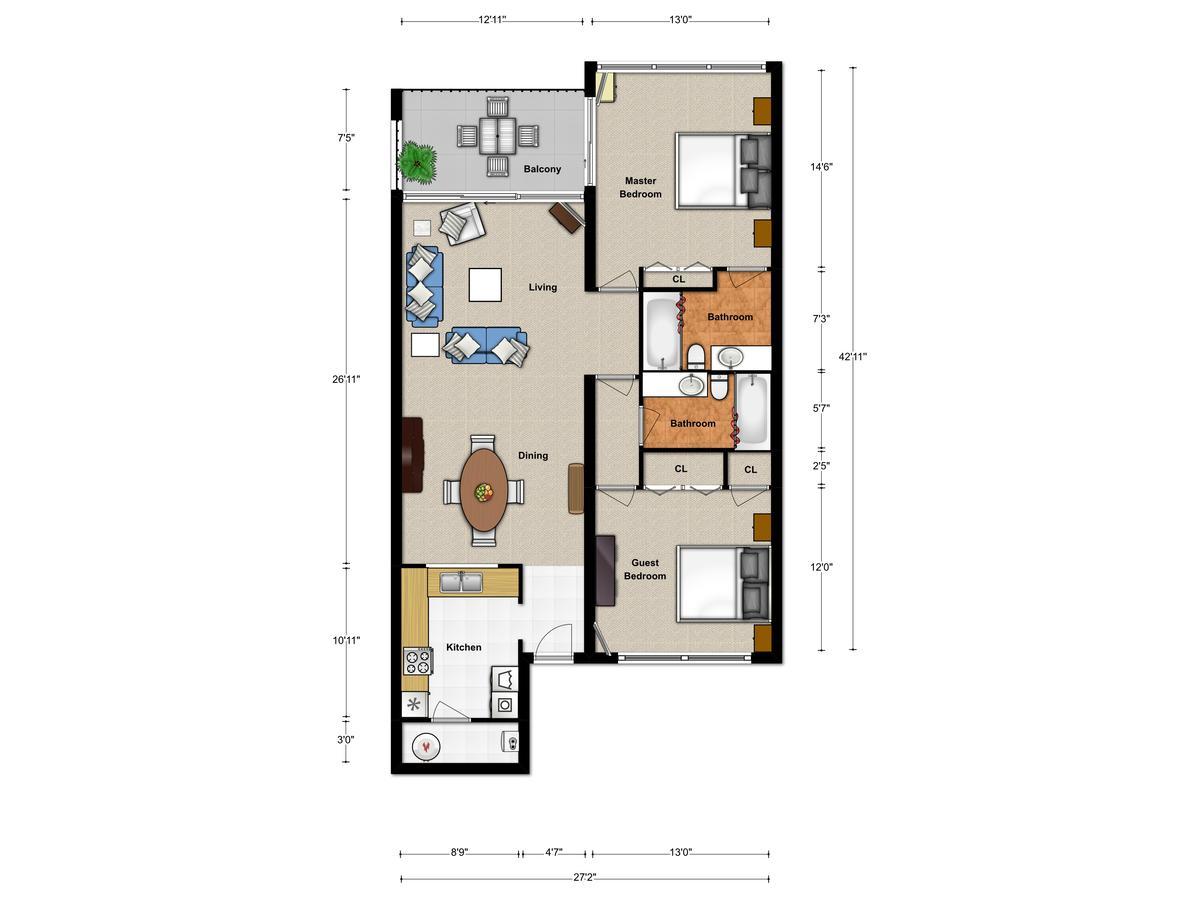 Amelia Island Oceanfront 2 Master Suites American Beach Exterior photo